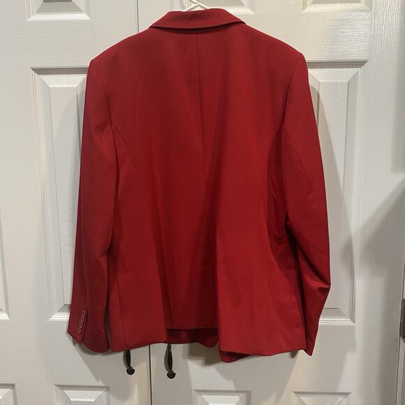 NWOT Women's Liz Claiborne Blazer Red Size 18 - Picture 3 of 5